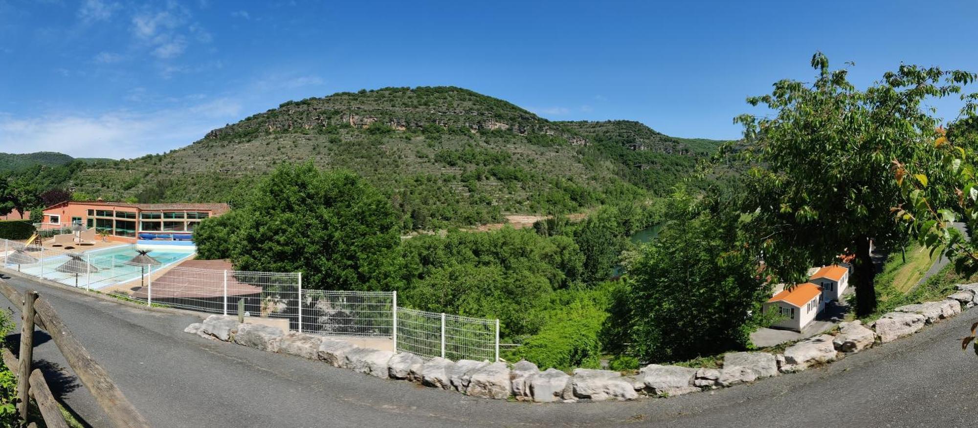 Camping Cascade Aveyron 塔恩河畔圣罗姆 外观 照片
