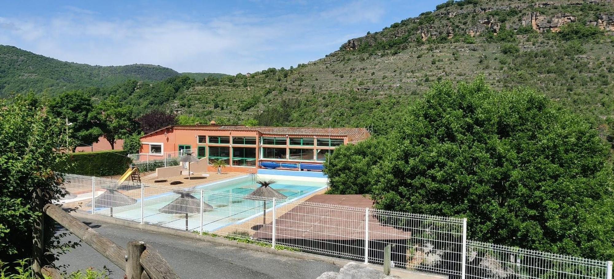 Camping Cascade Aveyron 塔恩河畔圣罗姆 外观 照片