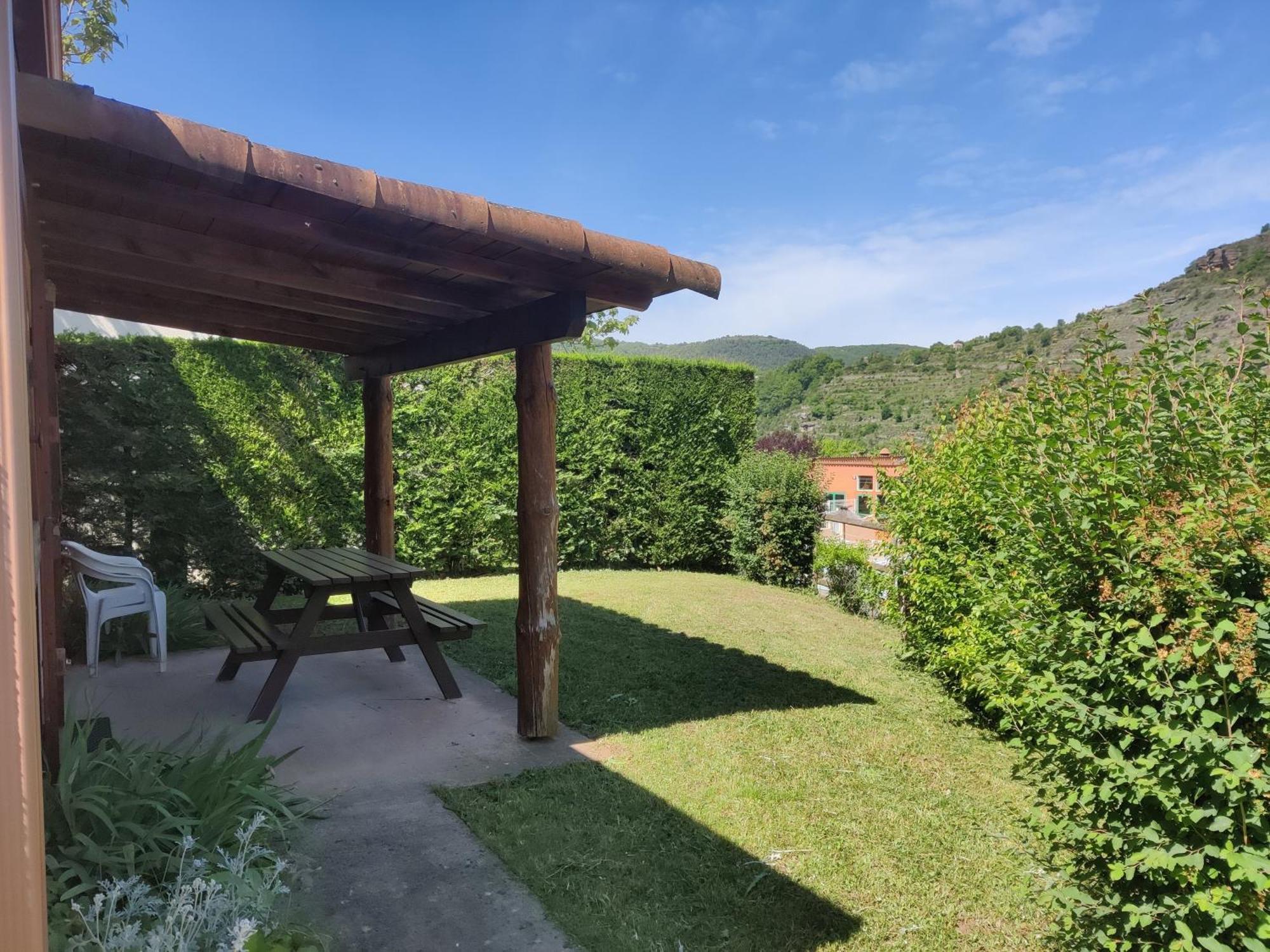 Camping Cascade Aveyron 塔恩河畔圣罗姆 外观 照片