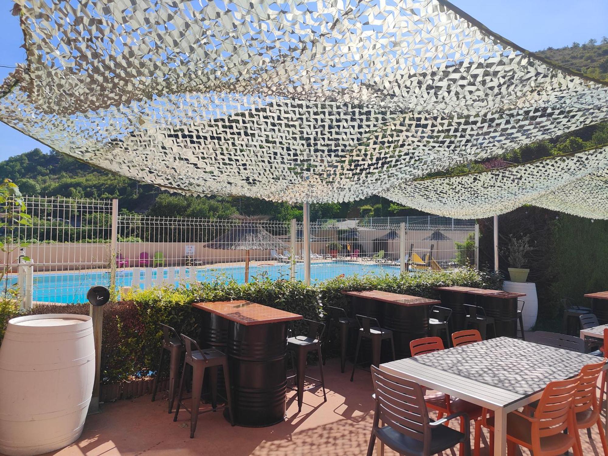 Camping Cascade Aveyron 塔恩河畔圣罗姆 外观 照片